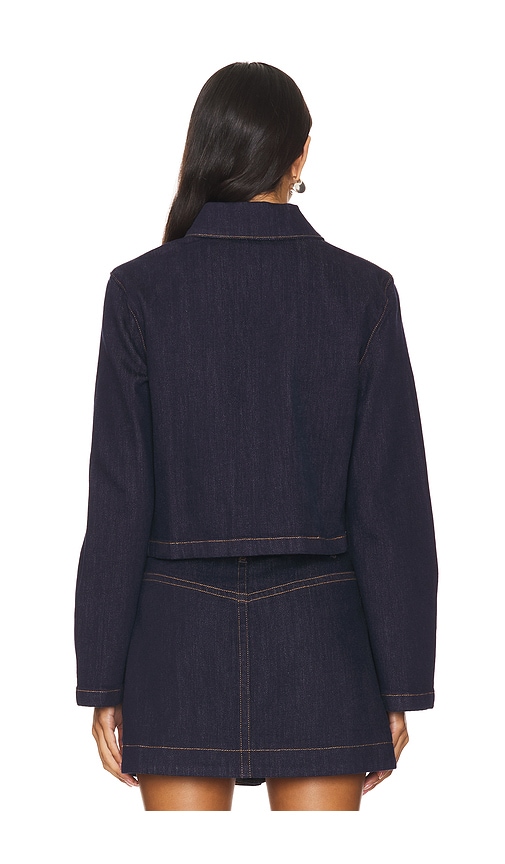 Bardot Hemd Lorenzo In Denim-dark. Größe 2. Also In 4, 6, 8, 10, 12. 