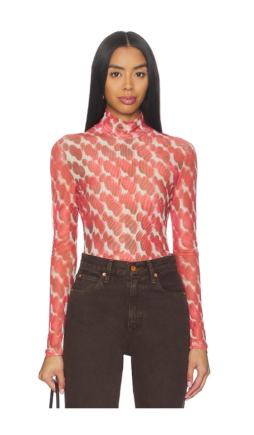 Alba Long Sleeve Mesh Top