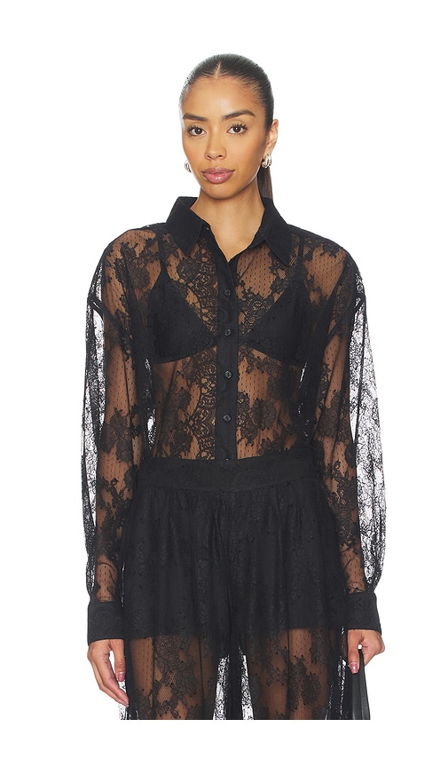 Aleida Oversized Lace Shirt