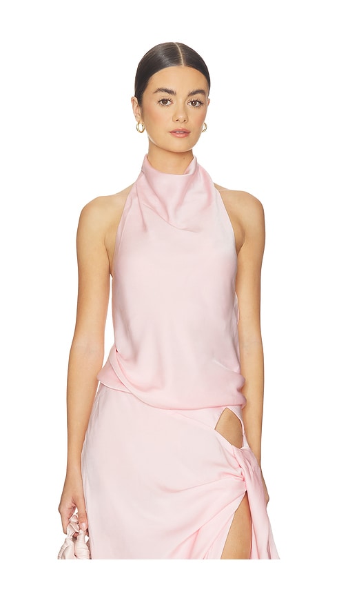 x REVOLVE Solene High Cowl Neck Top