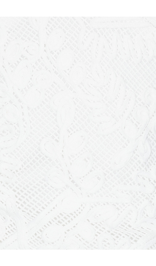 Bardot Paola Crochet Lace Halter Top | Thumbnail 5