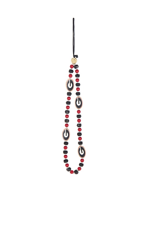 Baublebar University Of Georgia Beaded Phone Charm