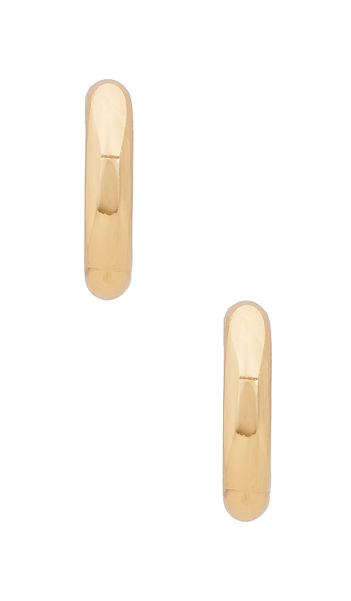  Baublebar Kleine Creolen Cooper In Metallic Gold. 