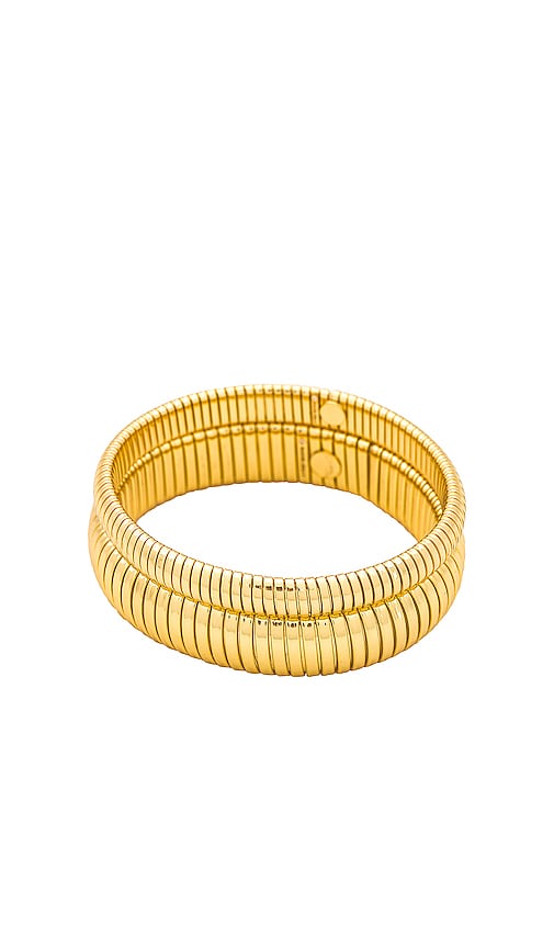 Baublebar Arlo Set of 2 Cuff Bracelets in Gold