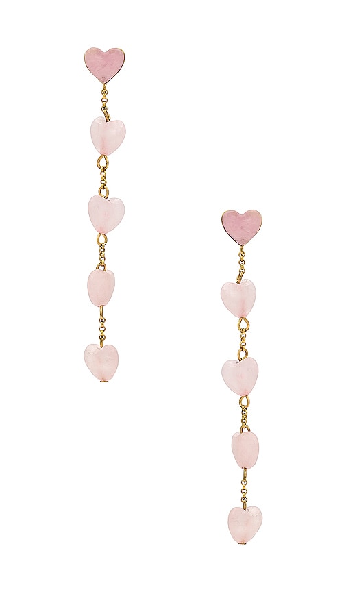 Baublebar pink store earrings