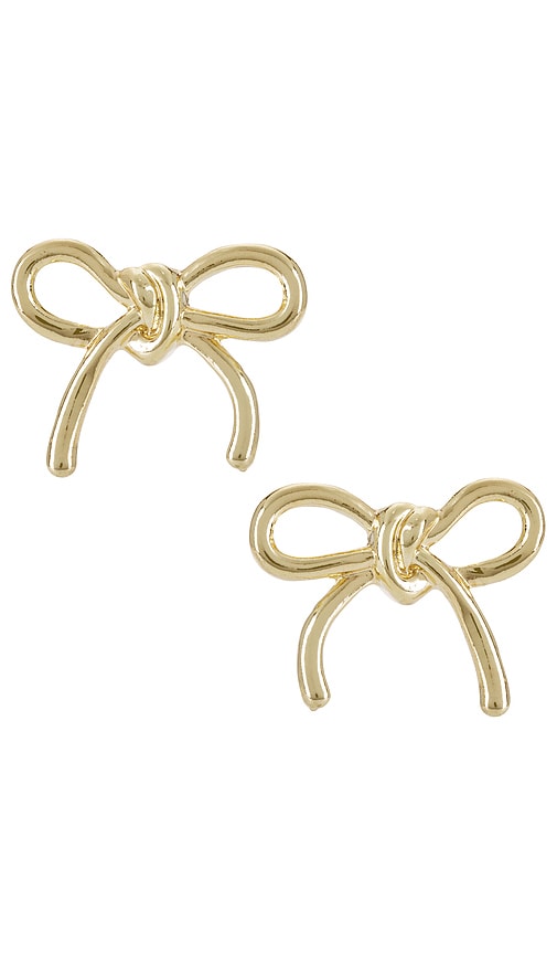 BAUBLEBAR BOW STUD EARRINGS 