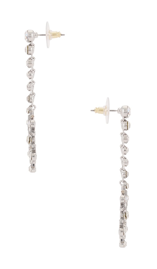 BAUBLEBAR SNOWFLAKE LINEAR DROP EARRING