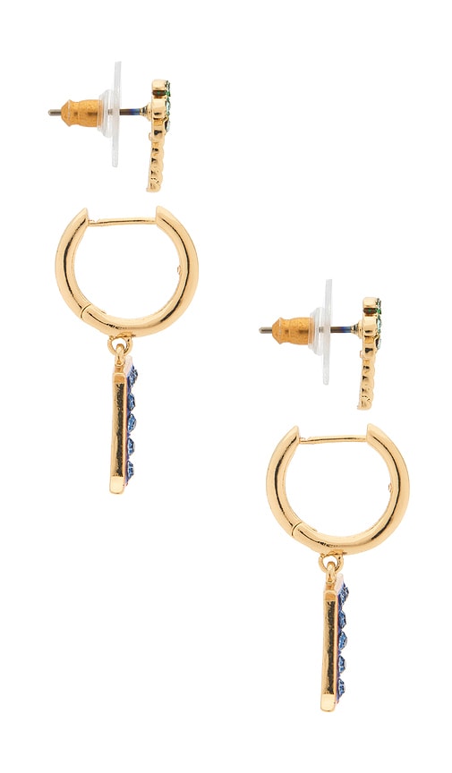 Baublebar University Of Florida Earring Set Of 2 In Gold