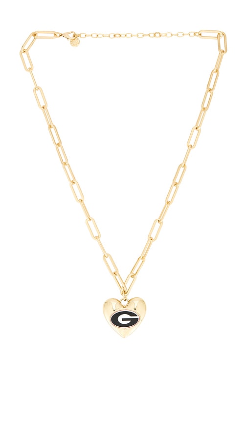 Baublebar University Of Georgia Statement Heart Necklace