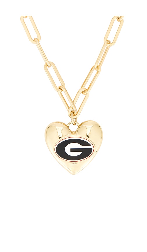Baublebar University Of Georgia Statement Heart Necklace