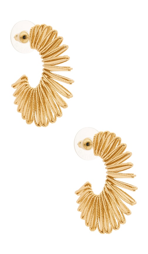 Baublebar Callista Sunburst Earrings In Gold