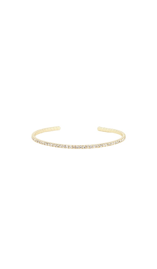 Baublebar Pave Delicate Cuff Bracelet In Gold