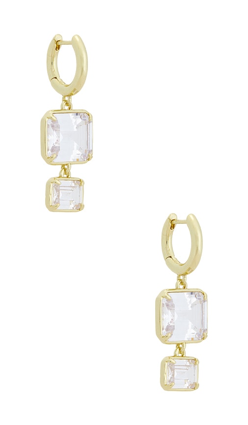Baublebar Felicity Crystal Drop Earrings In Gold