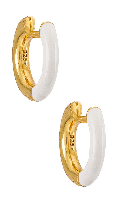 BaubleBar HALF ENAMEL イヤリング
