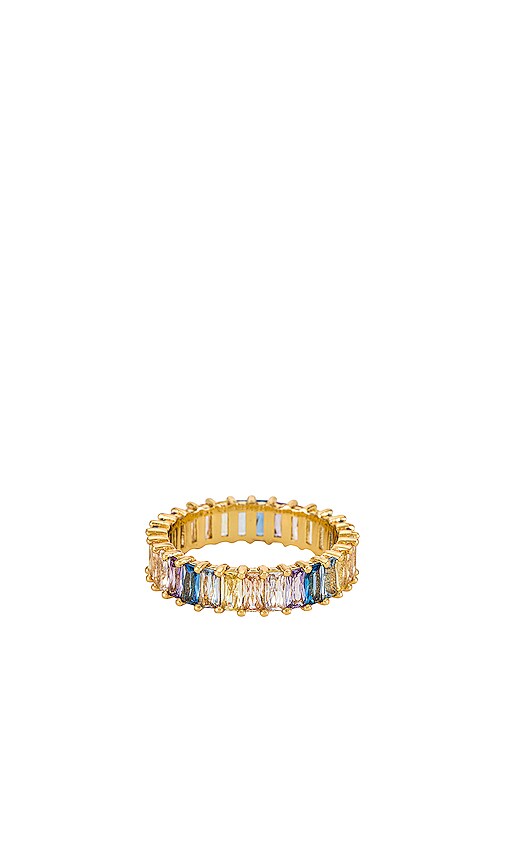 Baublebar Mini Alidia Cubic Zirconia Ring In Multi