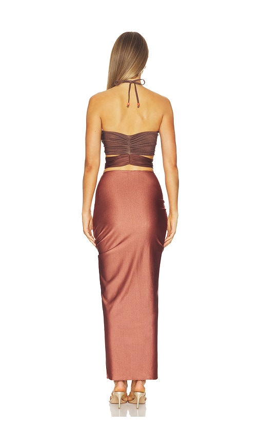  Baobab Kleid Dawn In Metallic Copper. Größe Xs. Also In S, M, L, Xl. 