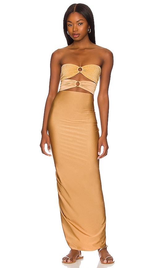 Baobab Isla Maxi Dress in Warm Desert Multi