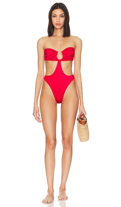 Baobab Magalenha One Piece in Red