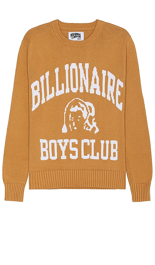 Shop Billionaire Boys Club Campus Sweater In Apple Cinnamon