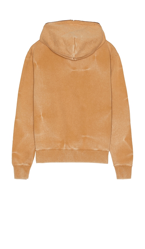 Billionaire Boys Club Helmet Head French Terry Zip Hoodie In Chipmunk