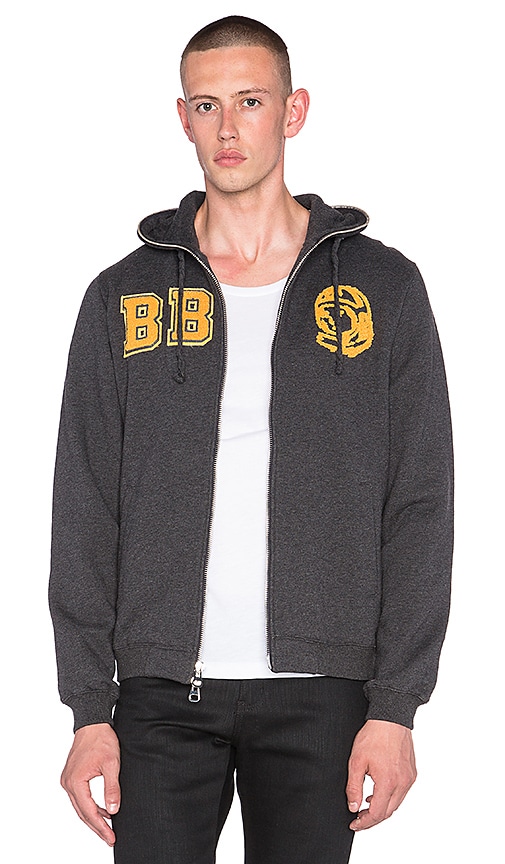 billionaire boys club zip up hoodie