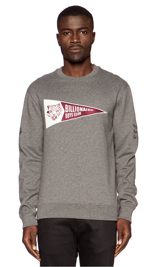 billionaire boys club pennant sweatshirt