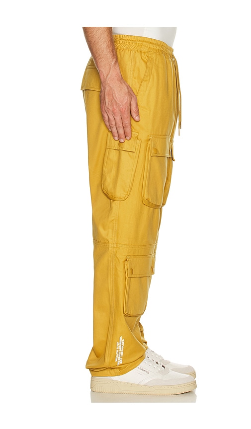  Billionaire Boys Club Pantalón Cargo Hemisphere En Color Amarillo Mostaza Talla M  (también En S, Xl/1x). 
