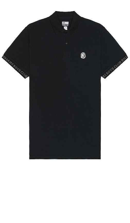 Shop Billionaire Boys Club Cockpit Short Sleeve Polo In Black