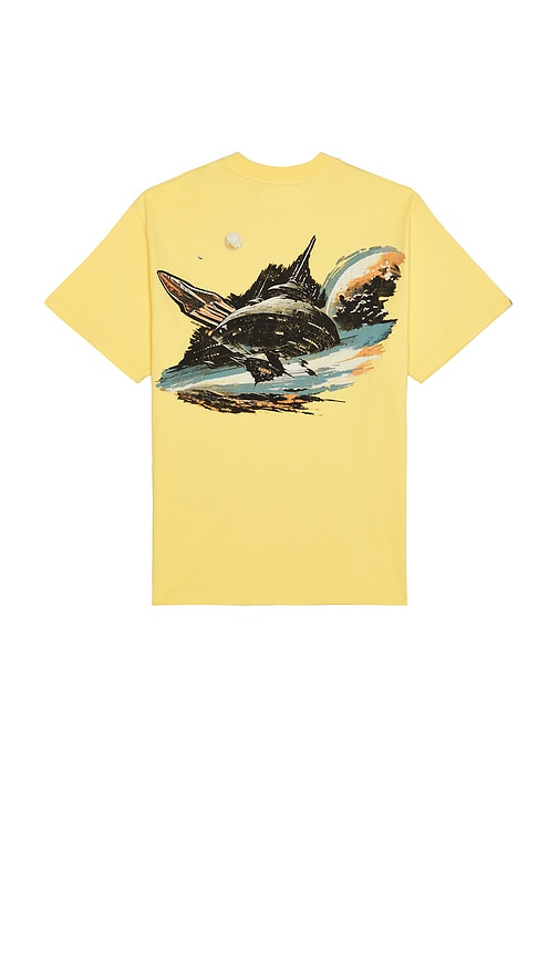 Billionaire Boys Club Space Runner Oversized Tee In Yarrow