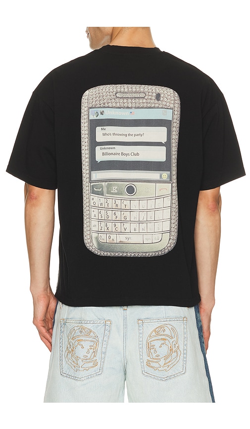Billionaire Boys Club Text Cropped Tee