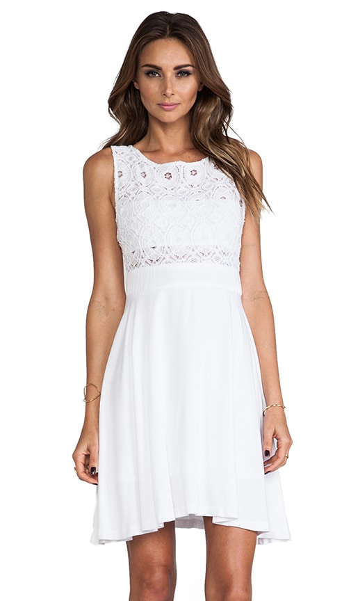 Sela Mini Dress w/ Lace Top