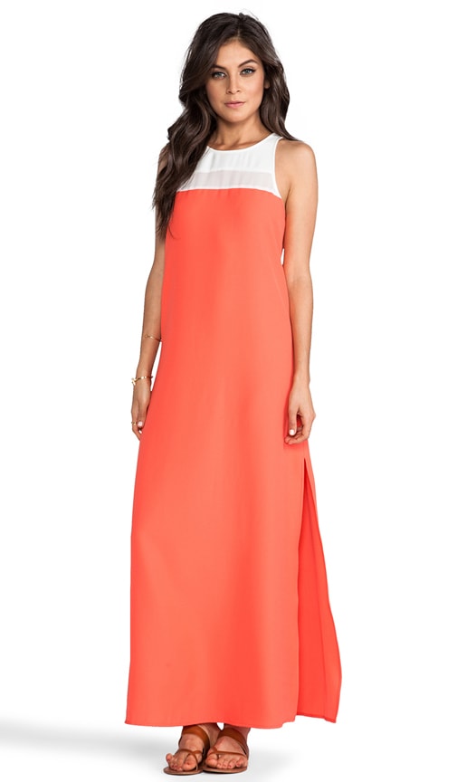 Sola Color Block Maxi Dress