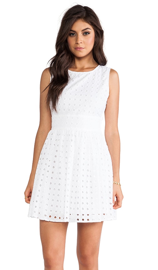 Steve Madden Macall Mini Dress in White | REVOLVE