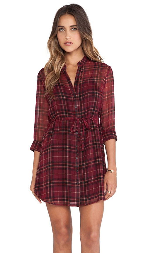 revolve plaid dress