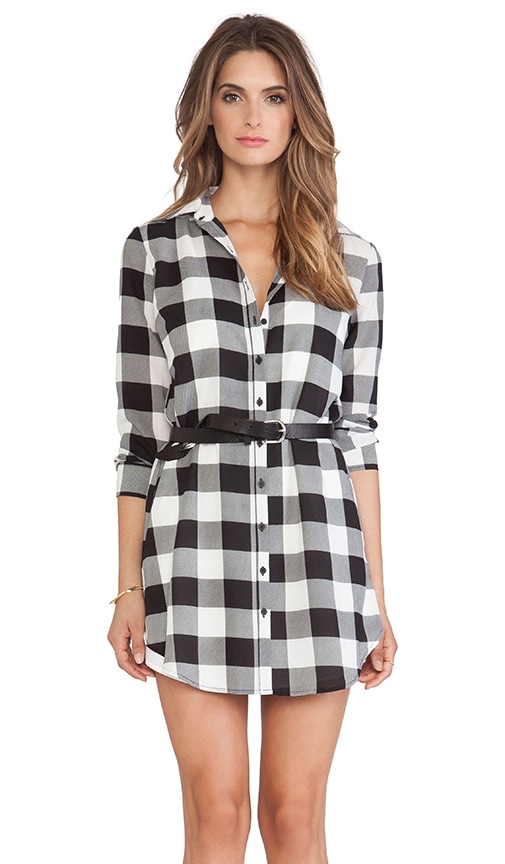 Tanwyn Plaid Shirtdress