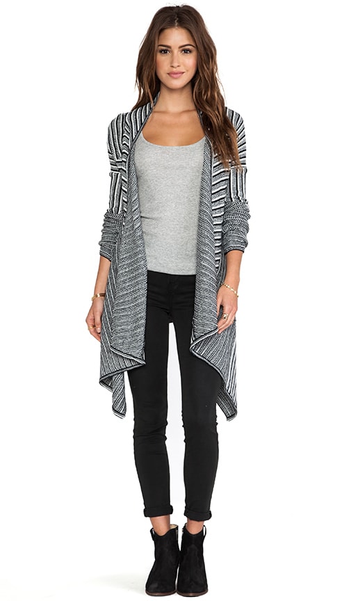 Mayer Striped Cardigan