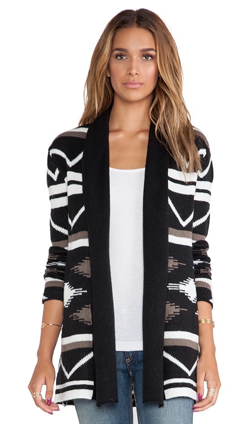 Denny Blanket Pattern Cardigan