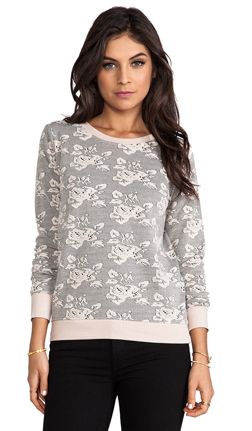 Tierney Rose Pattern Knit Jacquard