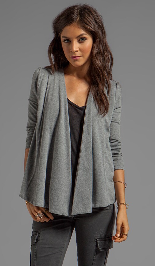 Heather French Terry Wrap