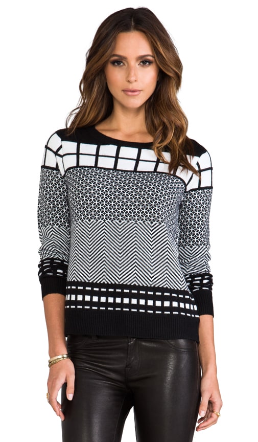 Alexander Geometric Patter Pullover
