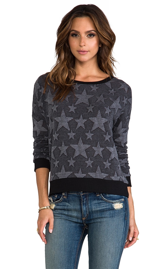 Washington Star Print Sweatshirt