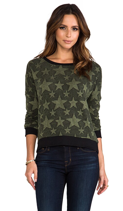 Washington Star Print Sweatshirt