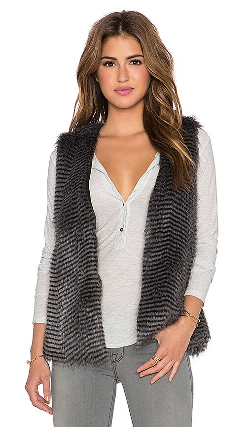 Duda Faux Fur Vest