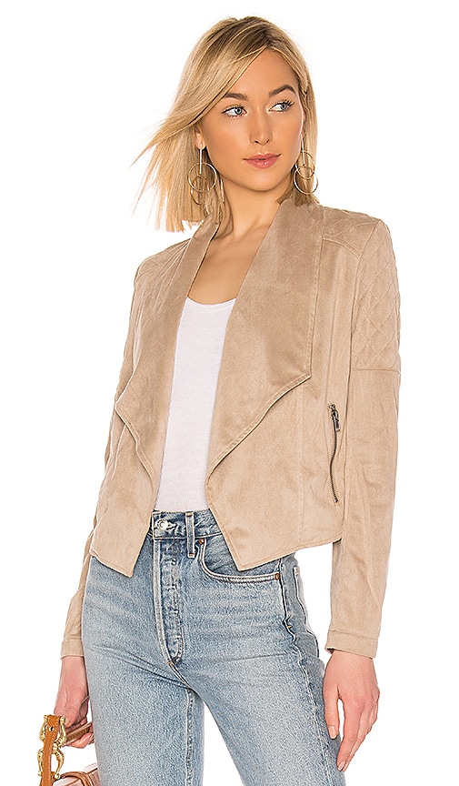 Steve Madden JACK by Steve Madden Quilt Trip Faux Suede Jacket in