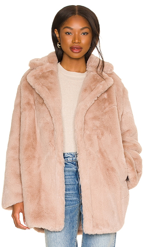 BB DAKOTA STEVE MADDEN online fuzzy jacket