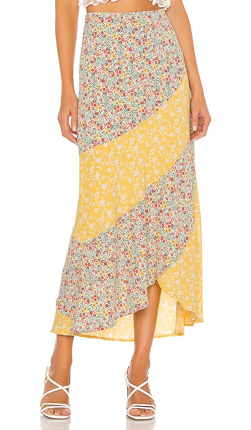 JUPE MIDI ALL MIXED UP