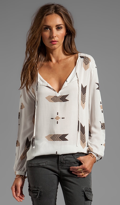 Jami Fletcher Printed Top