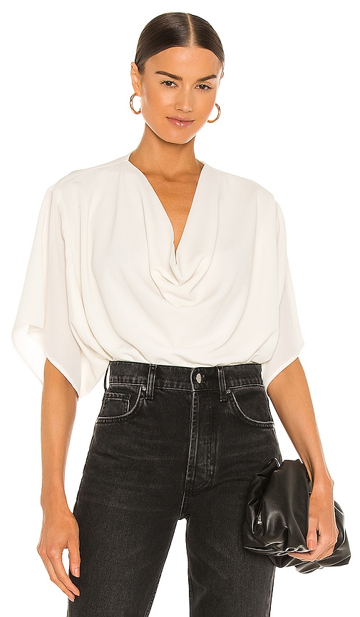 Shop Bb Dakota Loosely Inspired Top In Ivory