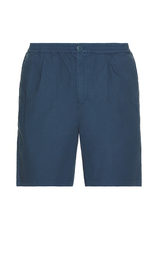 Rickfell Ripstop Short in Navy. - size S (also in L, M, XL/1X)