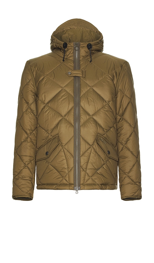 Barbour Re-engineered Endurance Quilted Jacket In Light Sage